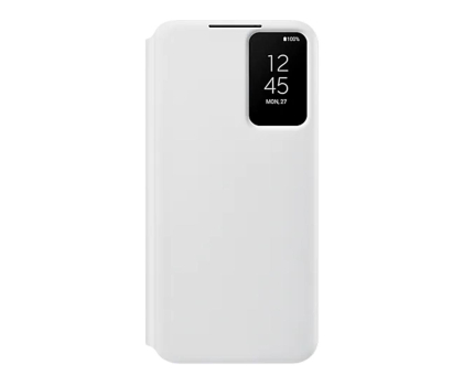 Etui do telefonów SAMSUNG Smart Clear View Cover do Galaxy S22+ biały EF-ZS906CWEGWW